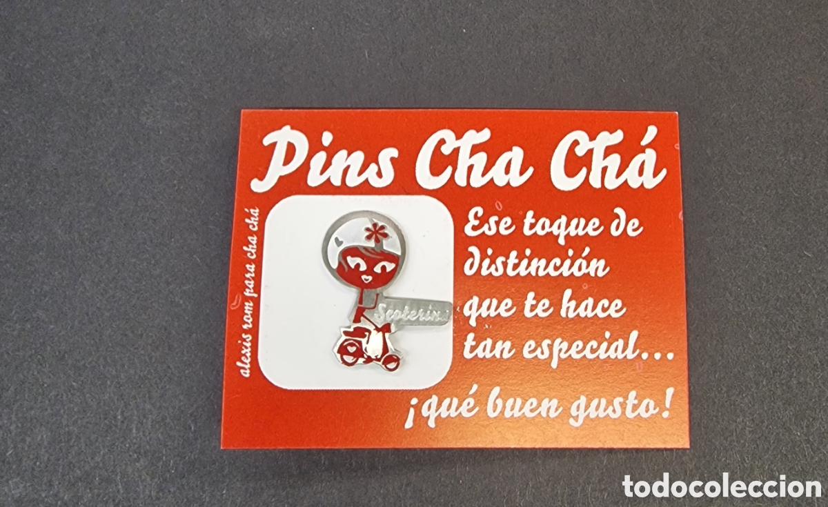 Pins de colecci&oacute;n: Pin Chach&aacute; a&ntilde;os 90 Scoterina