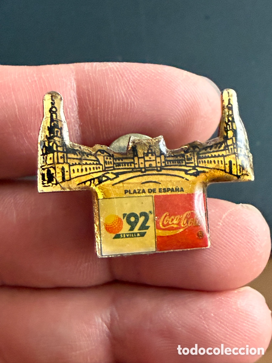 Pins de colecci&oacute;n: PIN. SEVILLA. EXPO 92. Coca Cola