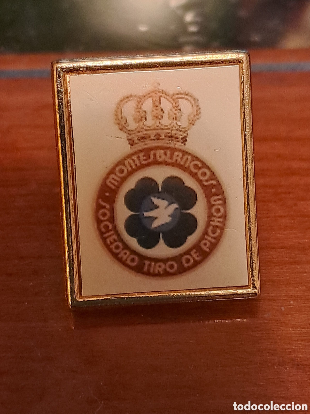 Pins de colecci&oacute;n: Pin Sociedad Montesbkancos Tiro de Pich&oacute;n Zaragoza