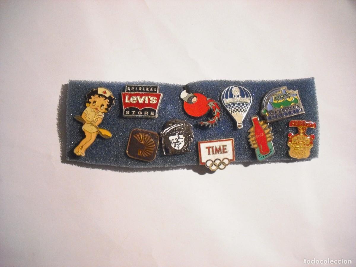 Pins de colecci&oacute;n: LOTE DE 10 PINS DE VARIADAS TEMATICAS - Foto 1