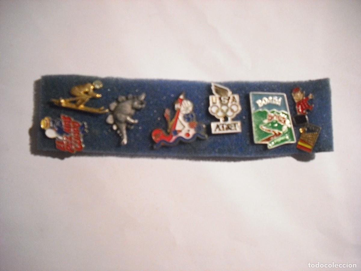 Collection pins: LOTE DE 8 PINS DE VARIADAS TEMATICAS