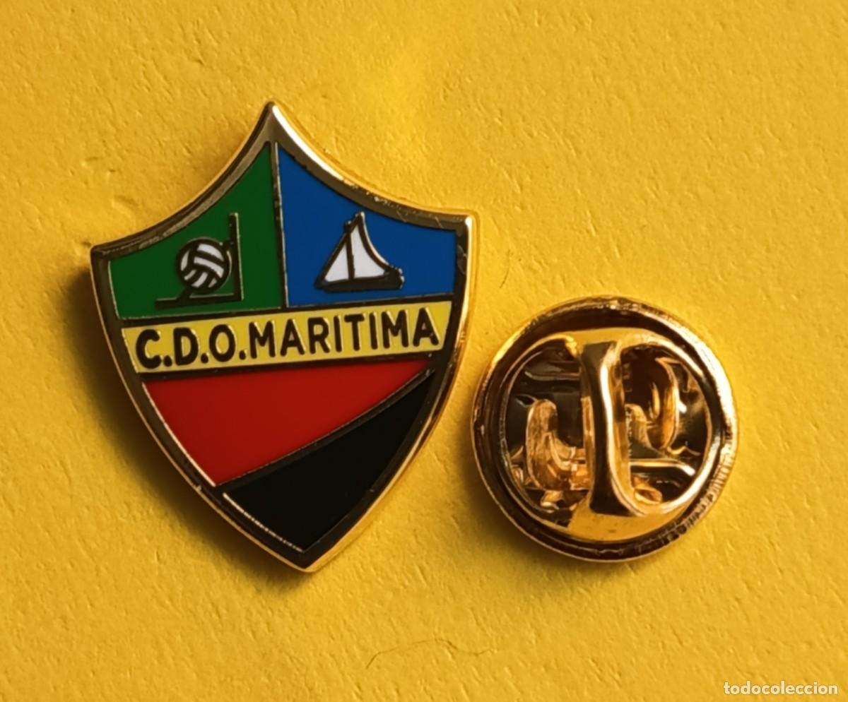 Pins de colecci&oacute;n: PIN FUTBOL - ESMALTE - ESCUDO - C.D. ORIENTACION MARITIMA - ARRECIFE - LANZAROTE - LAS PALMAS