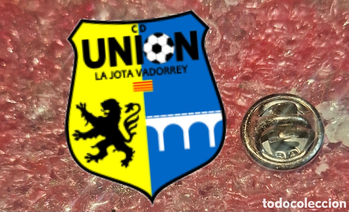 Pins de colecci&oacute;n: PIN PINS EMBLEMA FUTBOL CD UNION LA JOTA VADORREY
