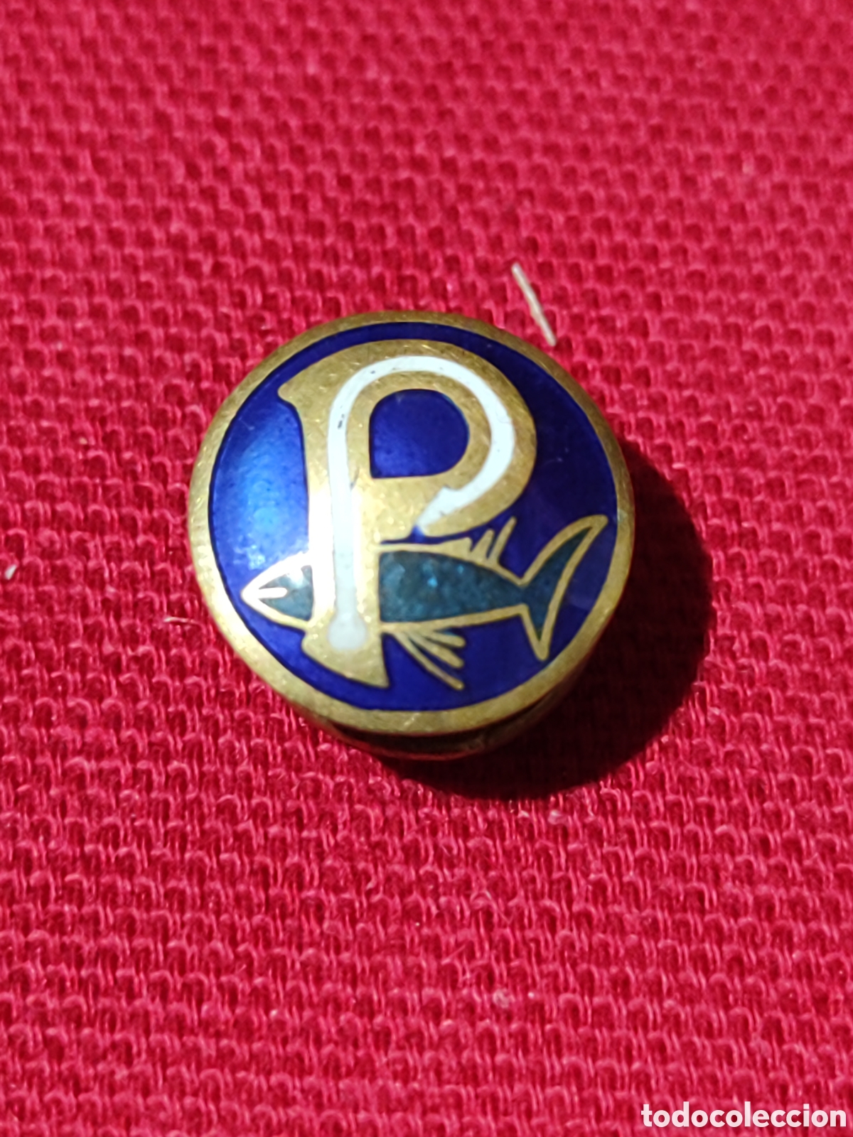 Pins de colecci&oacute;n: Antigua insignia solapa PESCANOVA