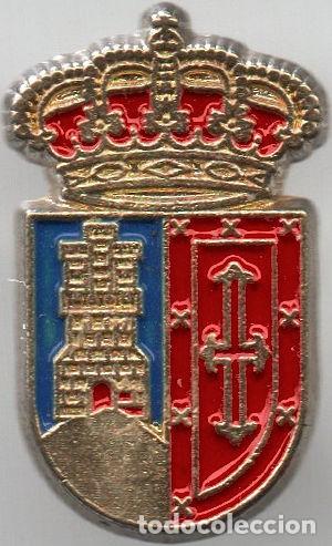 Pins de colecci&oacute;n: PINS ESCUDOS HERALDICOS MUNICIPIOS ESPA&Ntilde;A POZUELO DE ALARCON MADRID