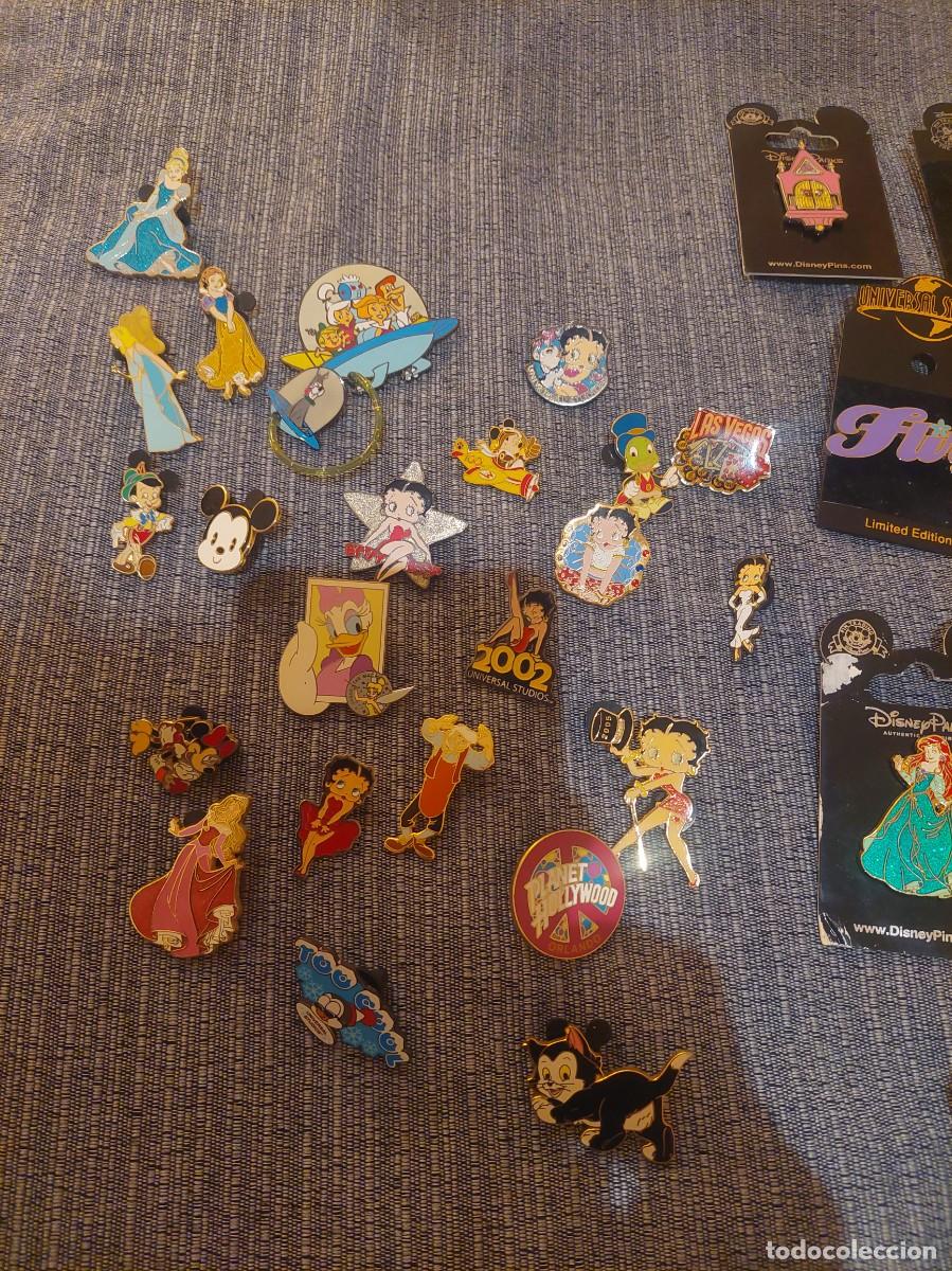 Pins de colecci&oacute;n: Lote Pins ORIGINALES PARQUES DISNEY