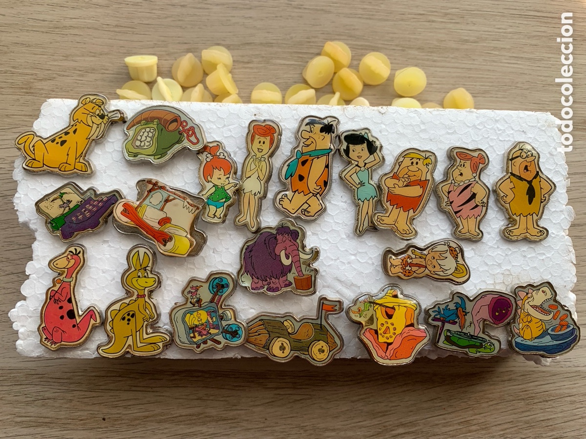 Pins de colecci&oacute;n: &bull;Lote x20 Pins PICAPIEDRA PICA PIEDRA 1994