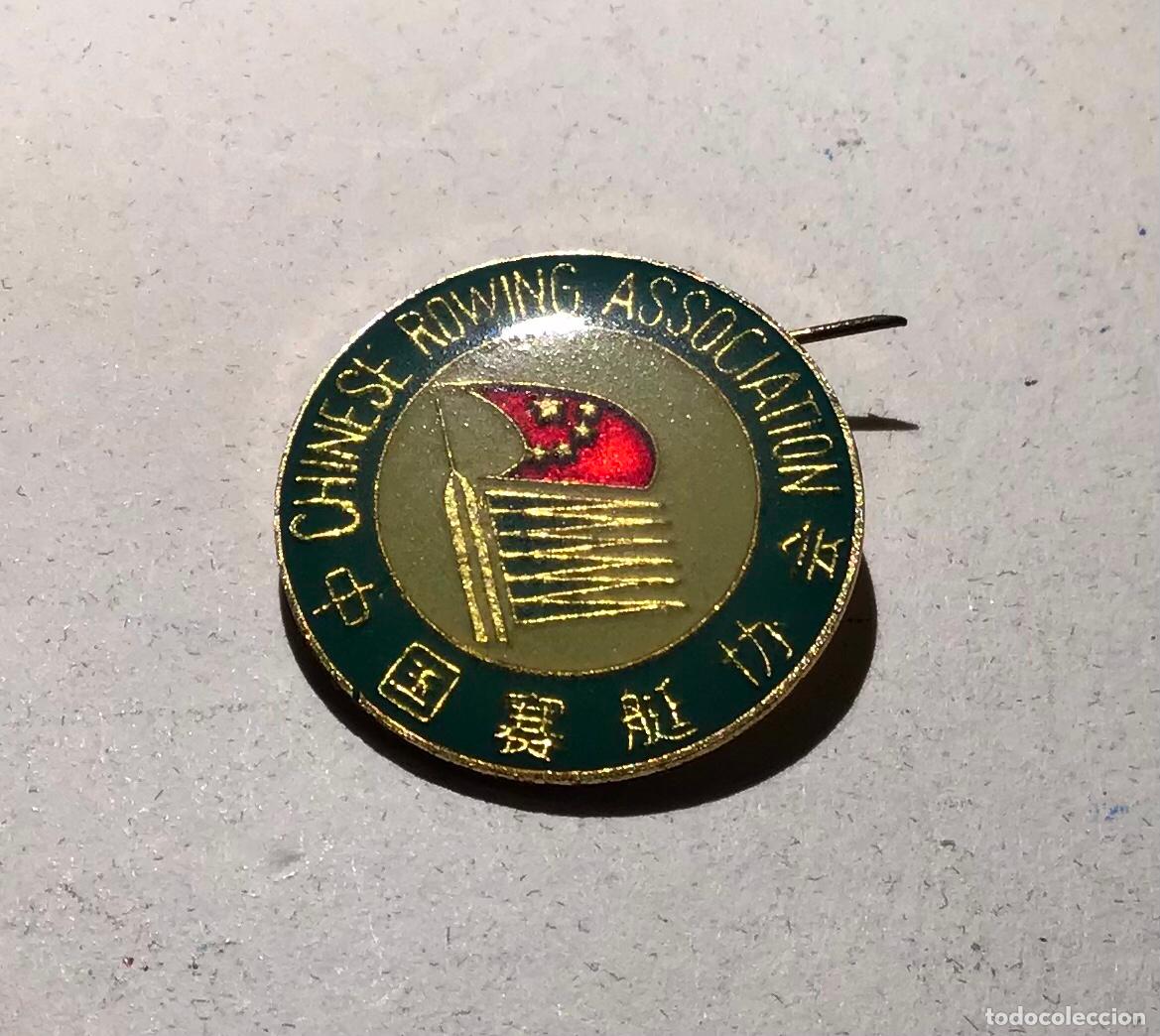 Pins de colecci&oacute;n: CHINESE ROWING ASSOCIATION, PIN IMPERDIBLE