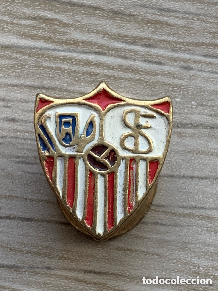 Collection pins: &bull;PIN INSIGNIA DE SOLAPA DE FUTBOL SEVILLA F.C