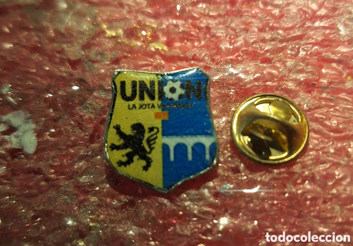 Pins de colecci&oacute;n: PIN PINS EMBLEMA FUTBOL UNION LA JOTA VALDORREY