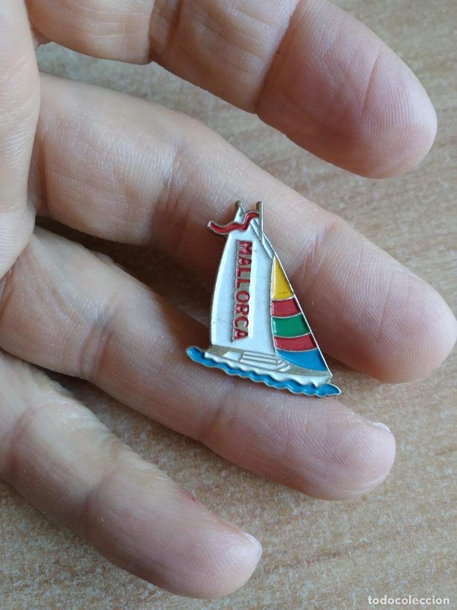 Pin's de collection: PIN DE TURISMO. MALLORCA, ISLAS BALEARES. VELERO.