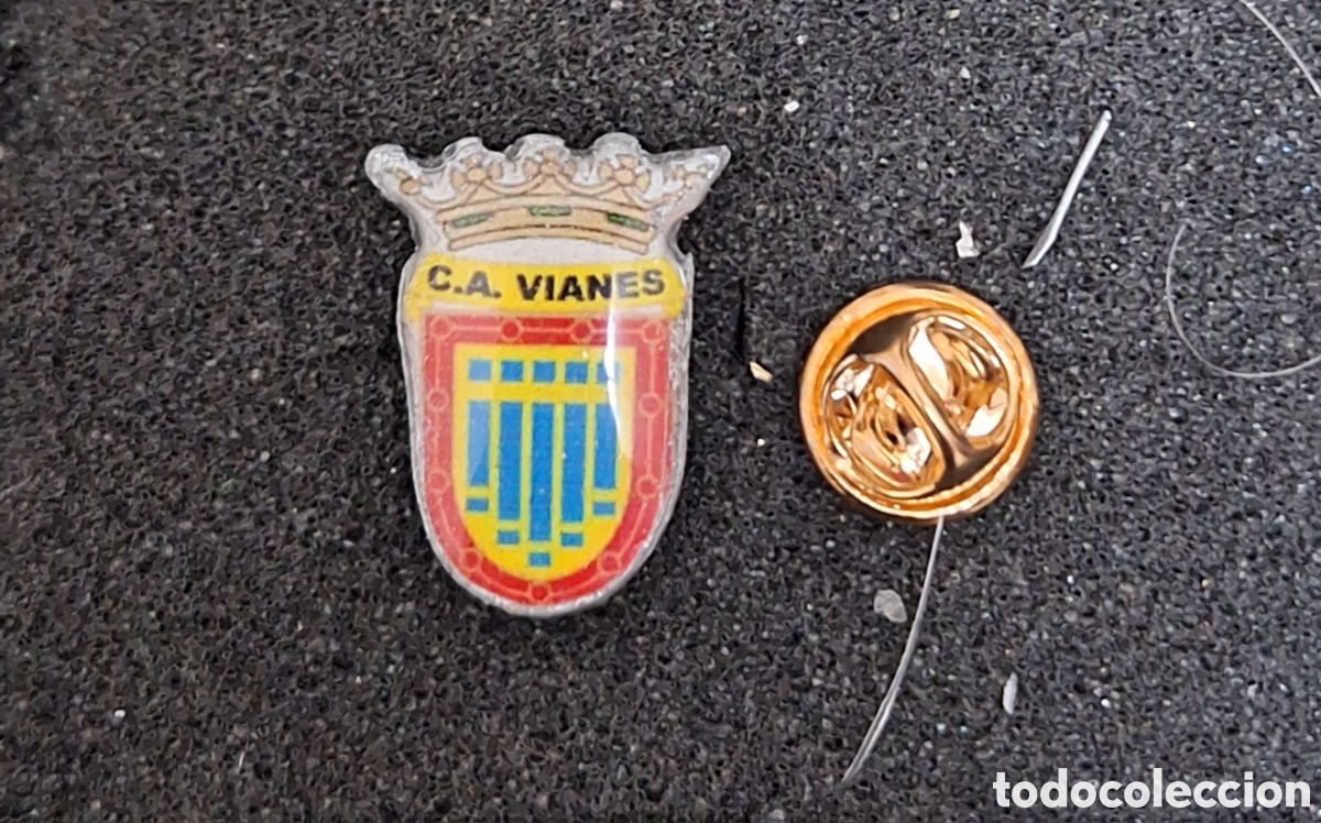 Pins de colecci&oacute;n: PIN PINS EMBLEMA FUTBOL C.A. VIANES (NAVARRA)