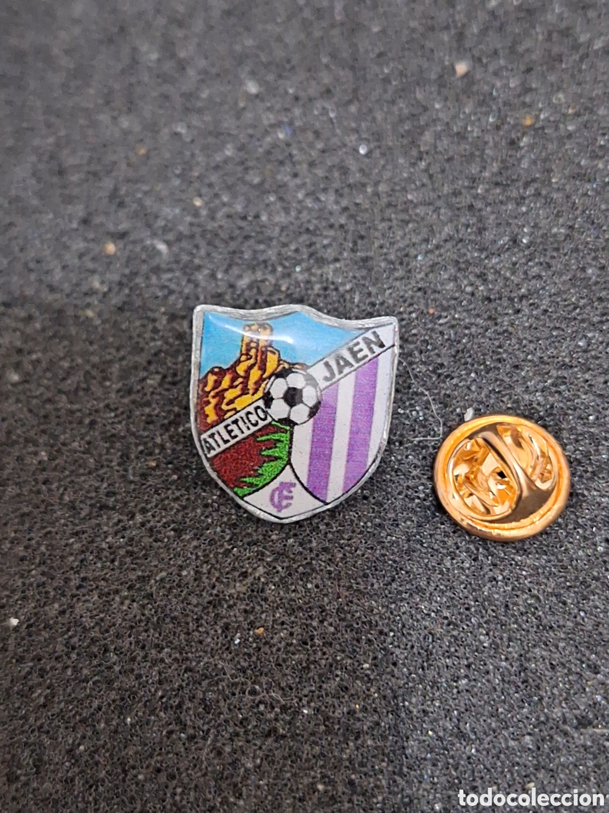 Pins de colecci&oacute;n: PIN PINS EMBLEMA FUTBOL ATLETICO JAEN