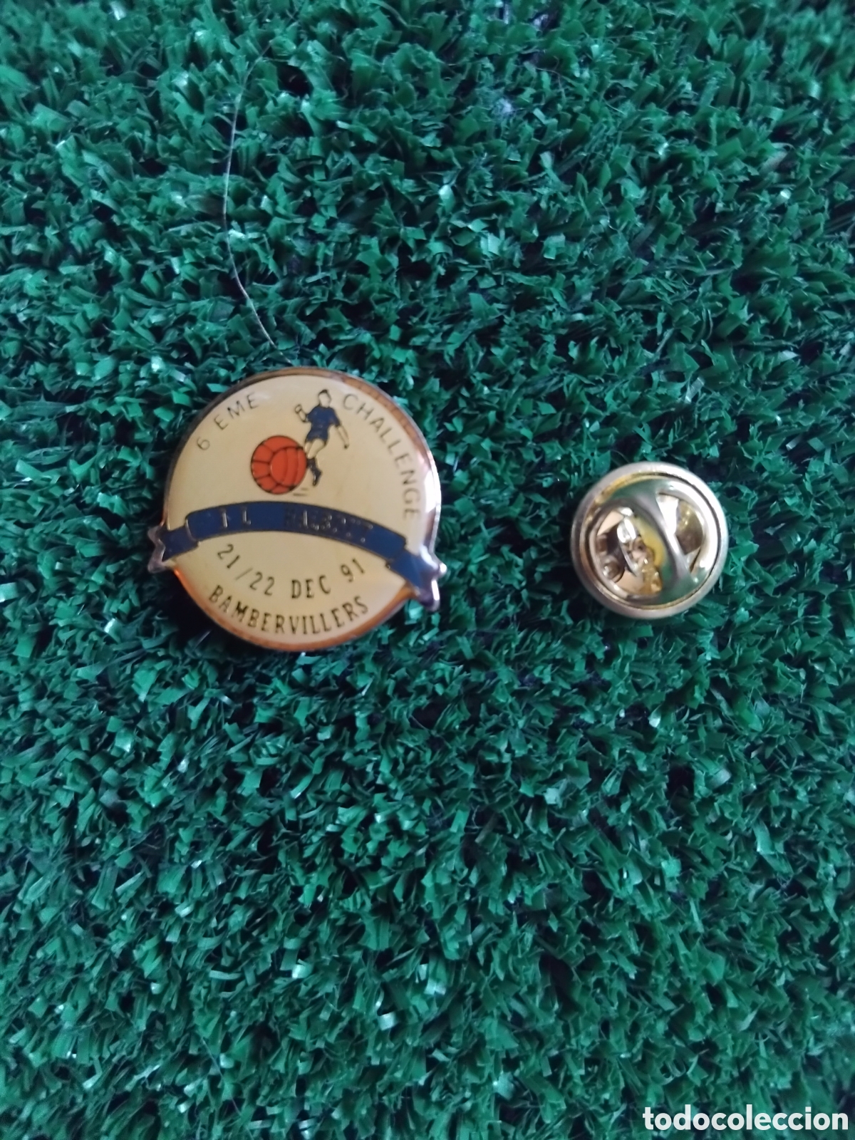 Pins de colecci&oacute;n: Pin 6o challengue de Balonmano 1991 (Francia)