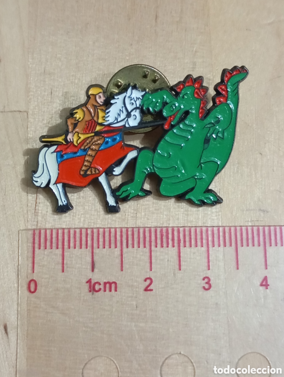 Pins de colecci&oacute;n: Pin Sant Jordi i el Drac Insignia San Jorge y el Drag&oacute;n