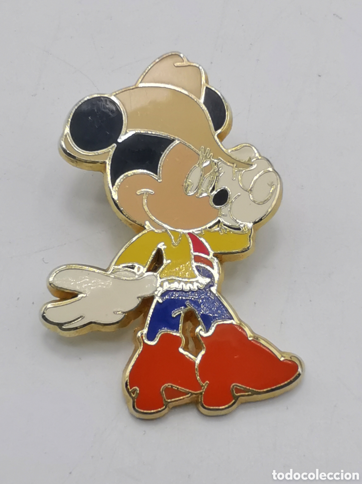 Pins de colecci&oacute;n: PIN ANTIGUO DISNEY MINNIE RODEO CON BOTAS ROJAS