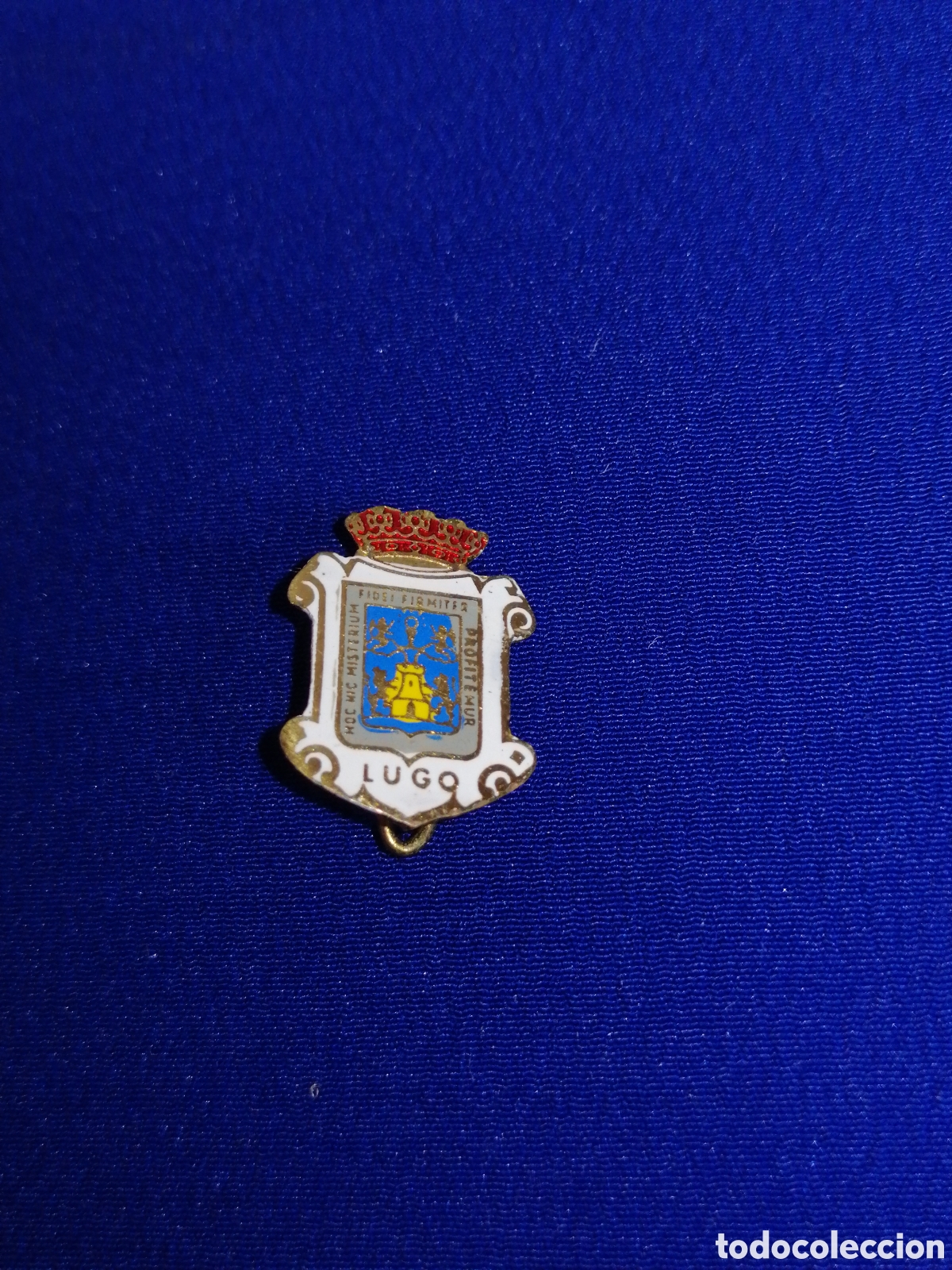 Pins de cole&ccedil;&atilde;o: ESCUDO HER&Aacute;LDICO LUGO INSIGNIA DE ALFILER