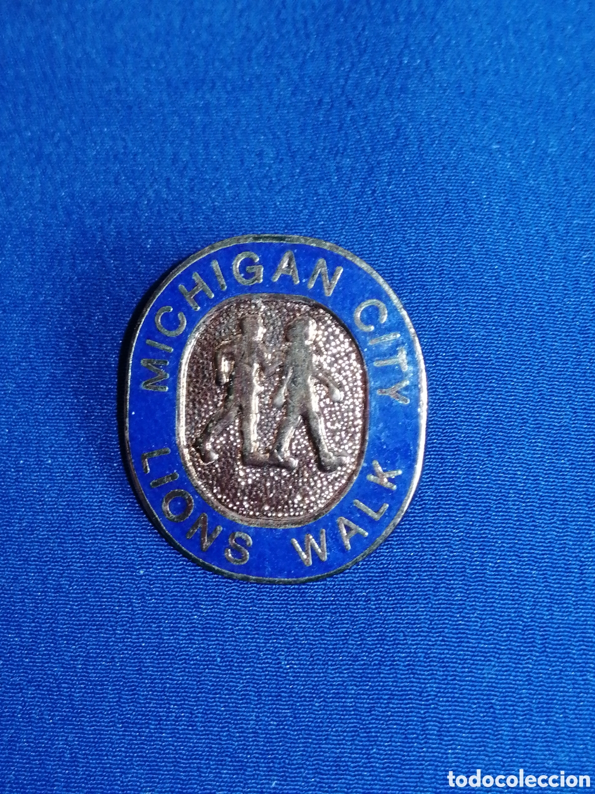 Pins de cole&ccedil;&atilde;o: LIONS INTERNACIONAL MICHIGAN CITY LIONS WALK PIN
