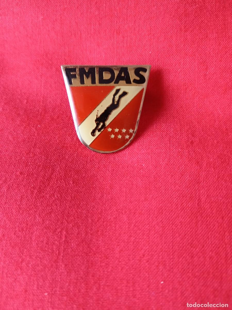 Pins de colecci&oacute;n: PIN FMDAS FEDERACI&Oacute;N MADRILE&Ntilde;A DE ACTIVIDADES SUBACU&Aacute;TICAS. BUCEO