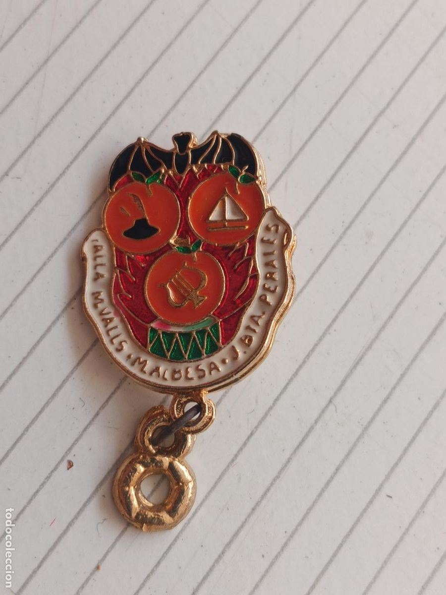 Pins de colecci&oacute;n: Valencia. Insignia de la falla Maestro Valls