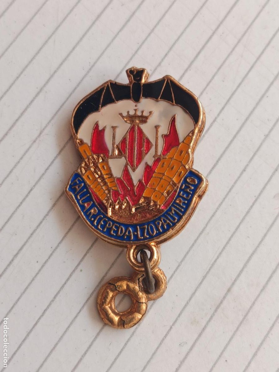 Pins de colecci&oacute;n: Valencia. Insignia de la falla Falla Rodriguez de Cepeda - L. Palmireno