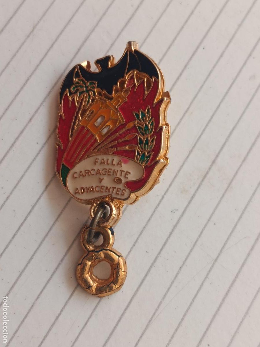 Pins de colecci&oacute;n: Valencia. Insignia de la falla Falla Carcagente