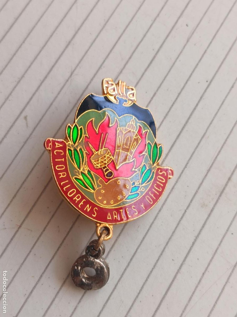 Pins de colecci&oacute;n: Valencia. Insignia de la falla Actor Llorens