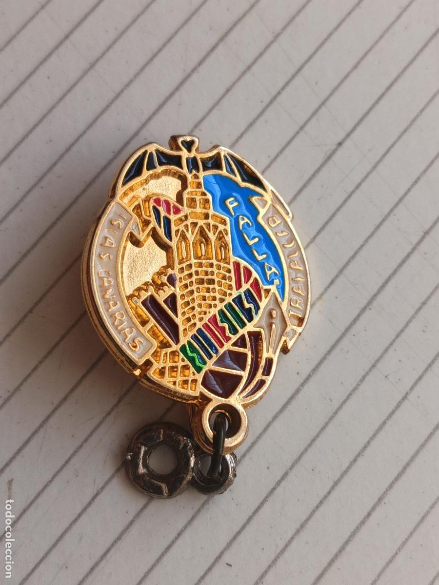 Pins de colecci&oacute;n: Valencia. Insignia de la falla Canarias Trafalgar