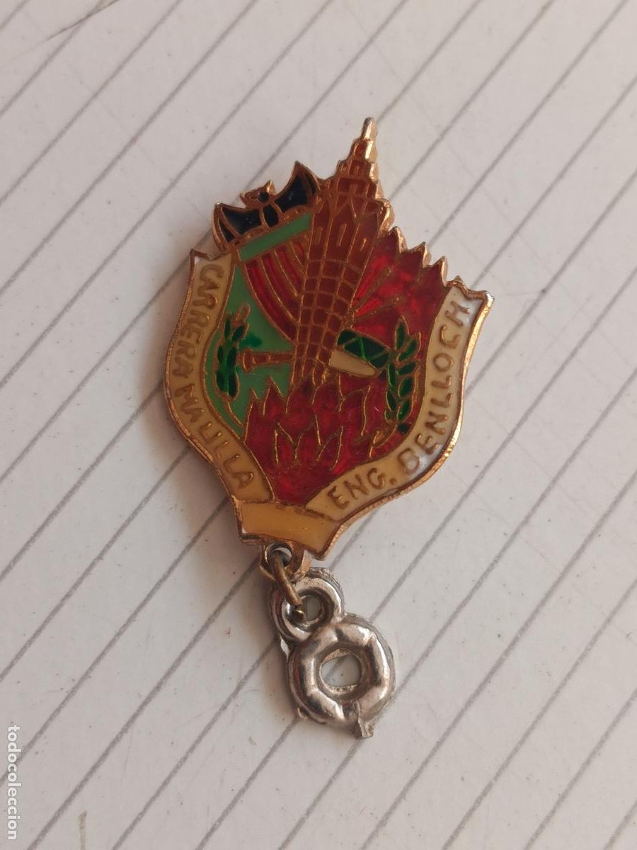 Pins de colecci&oacute;n: Valencia. Insignia de la falla Carrera Malilla Eng. Benlloch