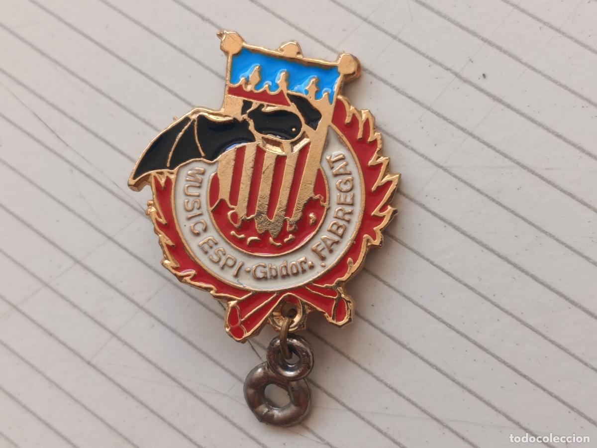 Pins de colecci&oacute;n: Valencia. Insignia de la falla M&uacute;sico Esp&iacute; Grabador Fabregat