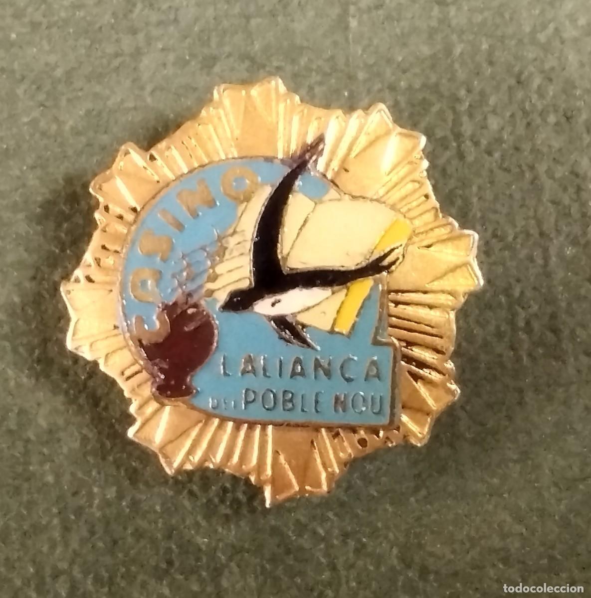 Pins de colecci&oacute;n: PIN METALICO CASINO ALIAN&Ccedil;A POBLENOU (BARCELONA)