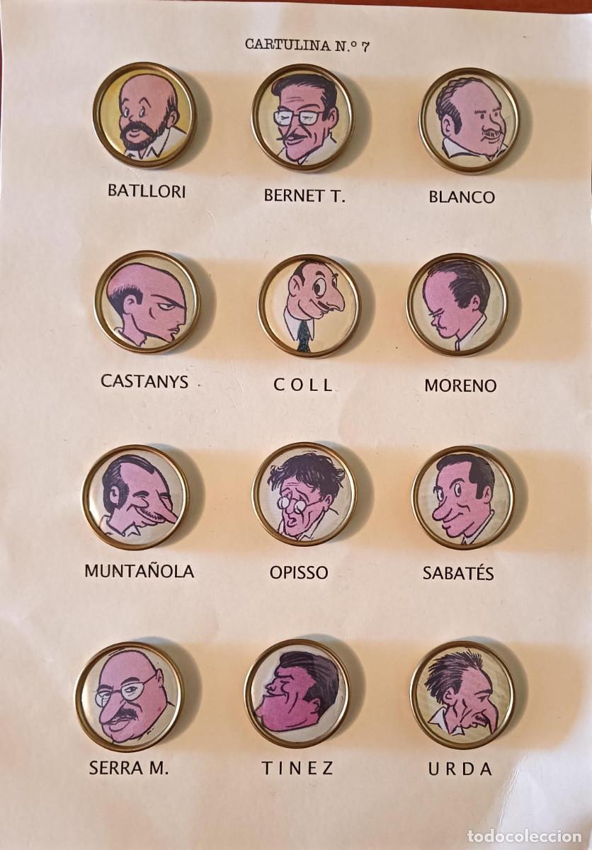 Pins de colecci&oacute;n: Lote 12 Pins personajes del tebeo o el c&oacute;mic de El Bolet&iacute;n Autores del TBO