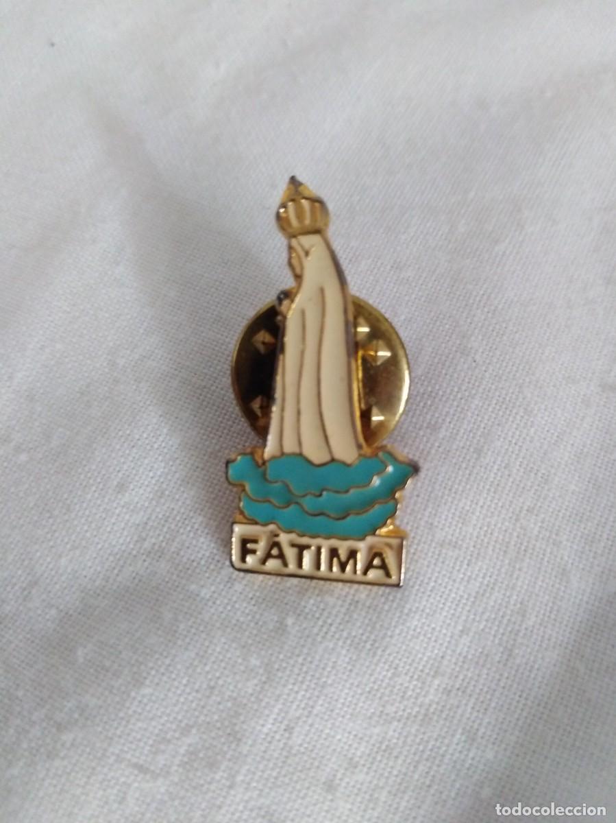 Pins de colecci&oacute;n: antiguo pin Virgen de Fatima - Portugal - numerado