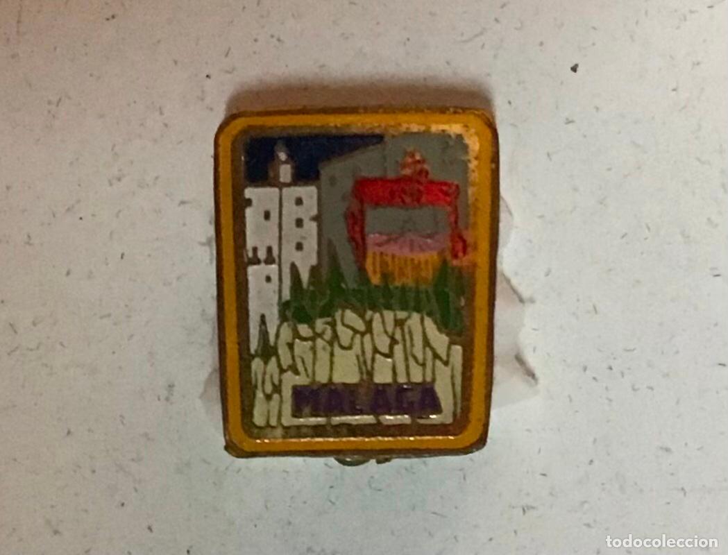 Pins de colecci&oacute;n: MALAGA, PIN-IMPERDIBLE A&Ntilde;OS 60/70