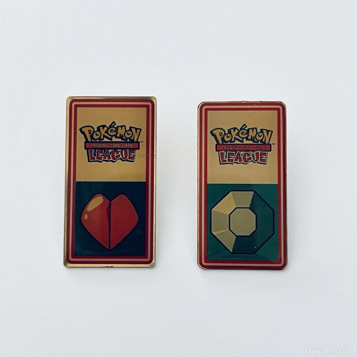 Collection pins: Lote x2 Pokemon pins Pin Trading Card League Nintendo Official