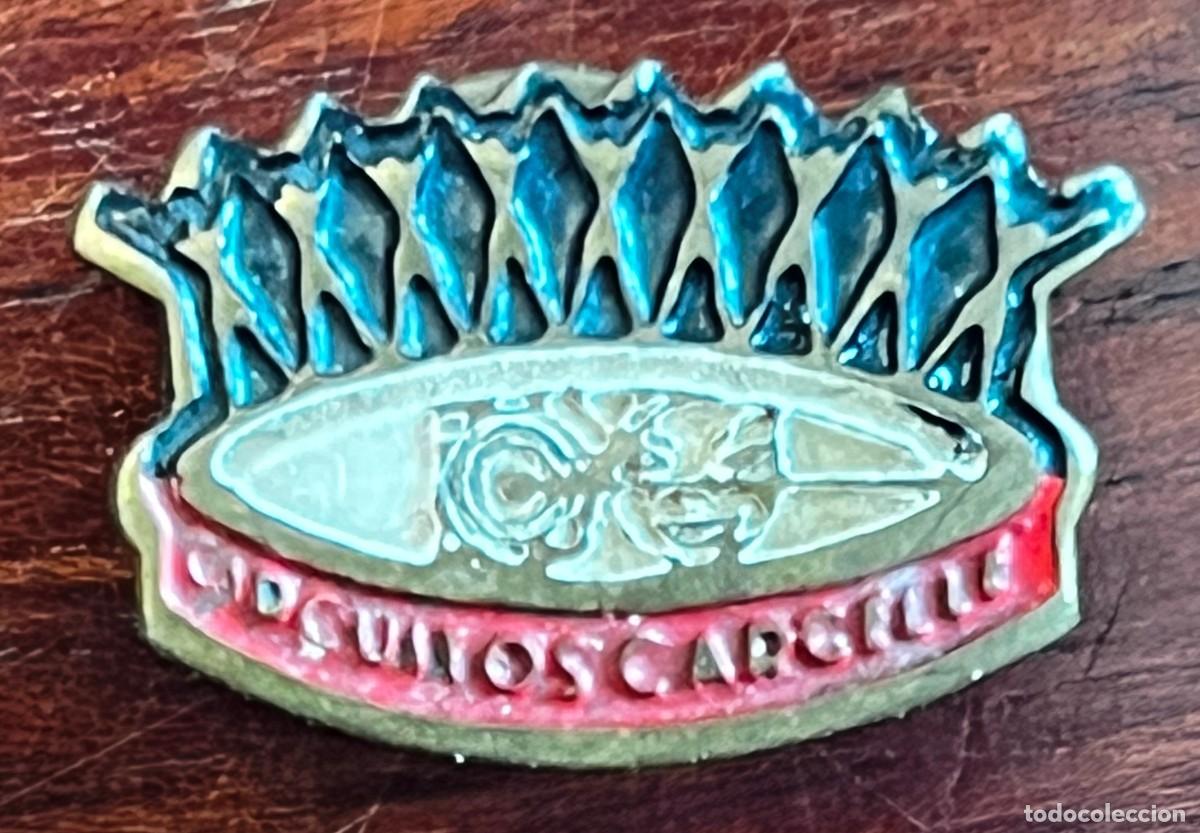 Pins de colecci&oacute;n: ANTIGUO PIN DE OJAL RARA INSIGNIA ESPECTACULOS CIRCUITOS CARCELLE , CIRCO , TEATRO ETC..