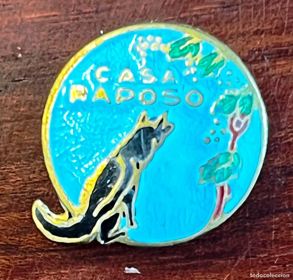 Pins de colecci&oacute;n: ANTIGUO PIN DE OJAL CASA RAPOSO