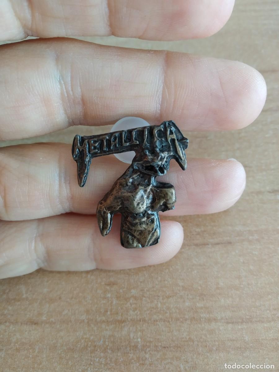 Pins de colecci&oacute;n: PIN GRUPO MUSICAL METALLICA HEAVY METAL