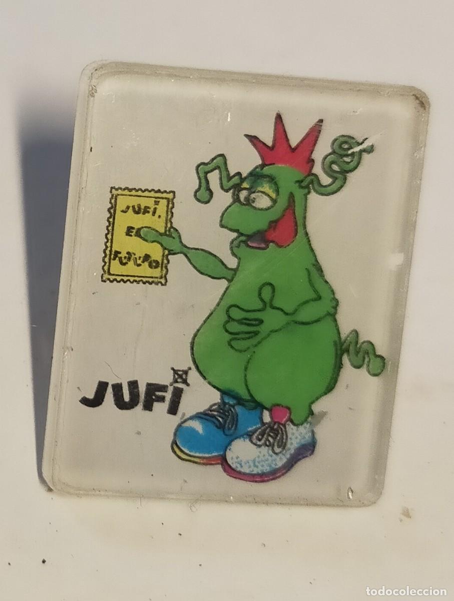 Collection pins: PIN DE PLASTICO DEDICADO A JUFI