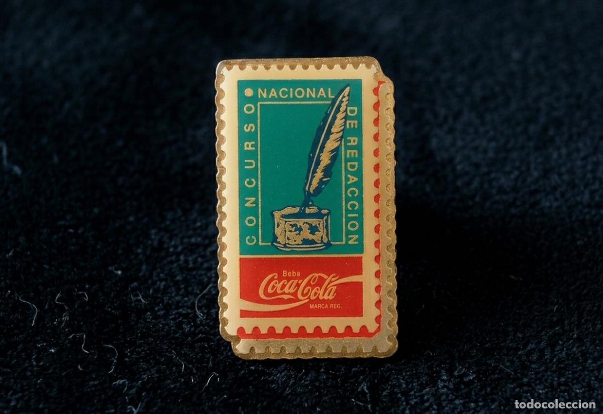 Pins de colecci&oacute;n: PIN - COCA COLA - Concurso Nacional de Redacci&oacute;n.