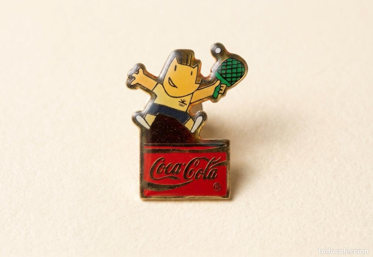 Pins de colecci&oacute;n: PIN - COCACOLA y COBI TENIS - Olimpiadas Juegos Olimpicos Barcelona 92.
