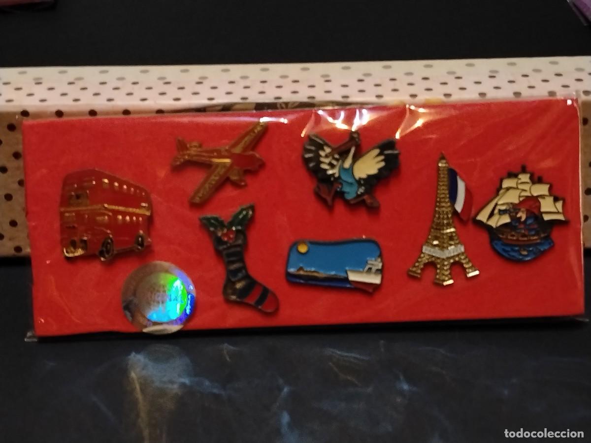 Pins e Spille di collezione: COLECCI&Oacute;N PINS DE MARAVILLAS DEL MUNDO,ETC... - 7 UND