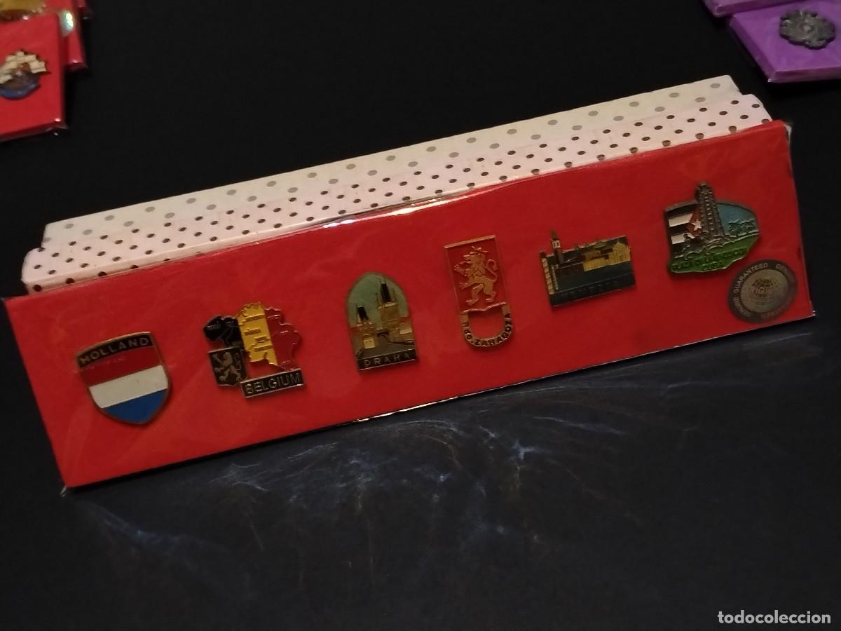 Pins e Spille di collezione: COLECCI&Oacute;N PINS DE CIUDADES DEL MUNDO - 6 UND