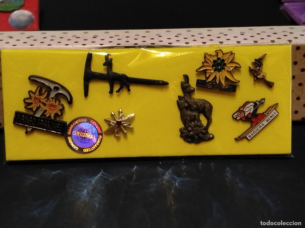 Pins e Spille di collezione: COLECCI&Oacute;N PINS DE CIUDADES DEL MUNDO ,BAQUEIRA BERET,ETC... - 7 UND