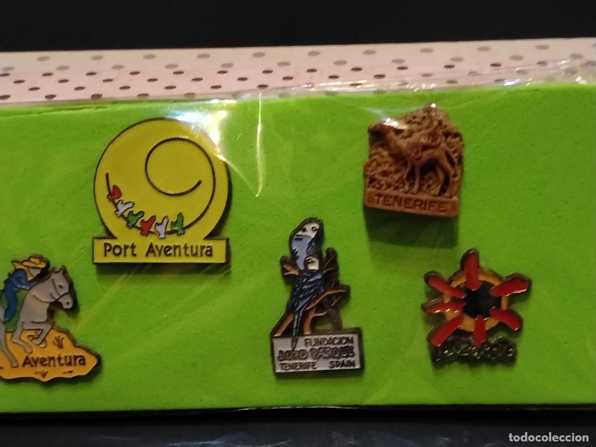 Pins e Spille di collezione: COLECCI&Oacute;N PINS DE PORT AVENTURA,ETC... - 6 UND