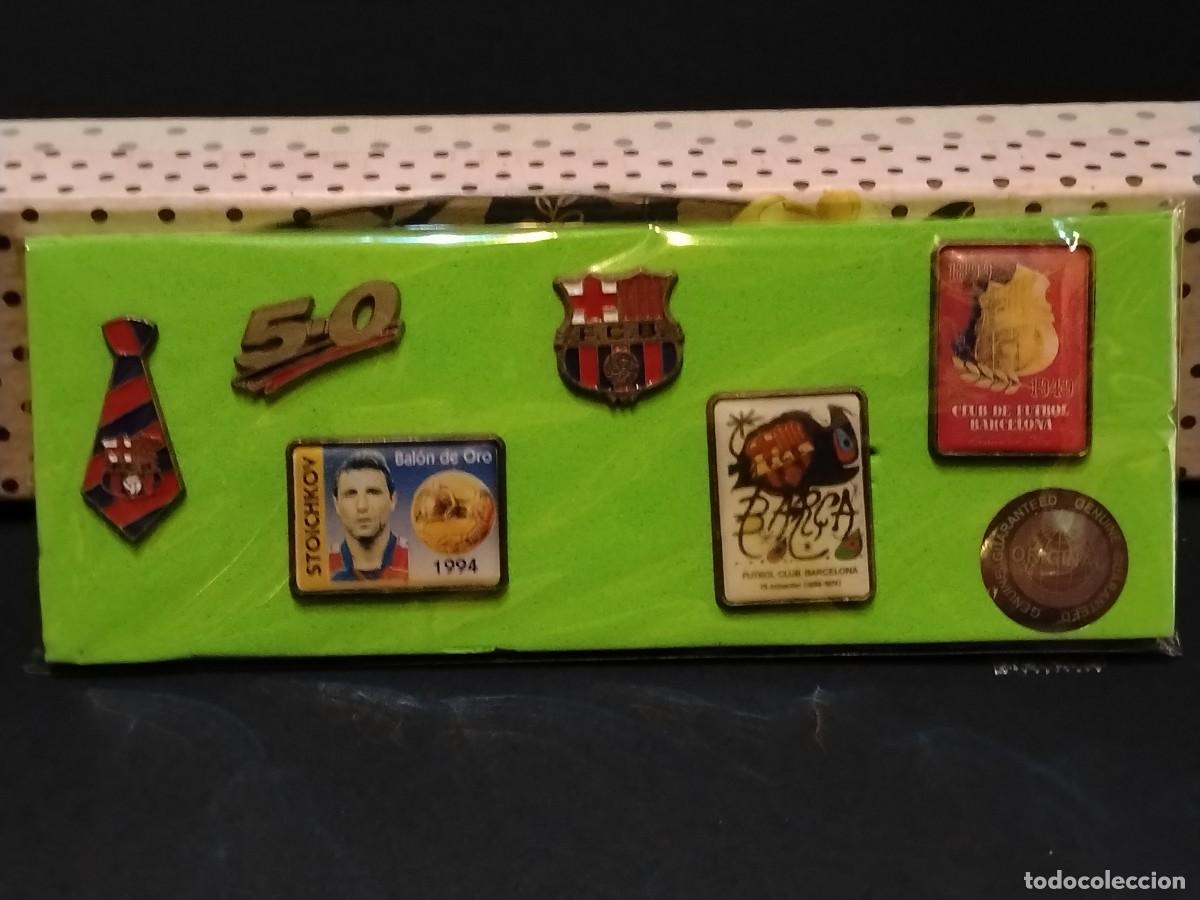 Pins de colecci&oacute;n: COLECCI&Oacute;N PINS DE FC.BARCELONA,UNA GRAN HISTORIA - 6 UND