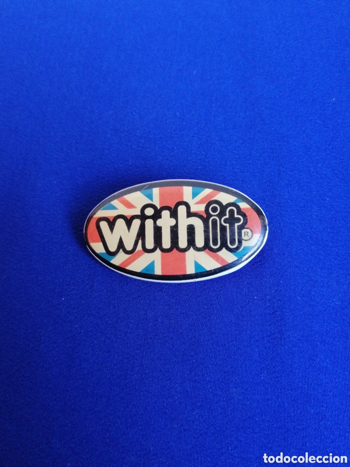 Pin's de collection: WITHIT - PRODUCTOS DE PAPELER&Iacute;A INSIGNIA DE ALFILER