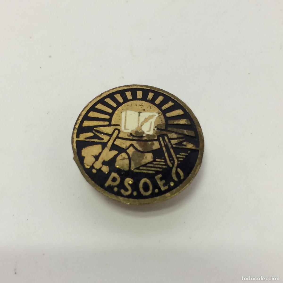 Sammlung von Pins: Antiguo Pin - Insignia Distintivo del PSOE - Pin de Ojal / Solapa