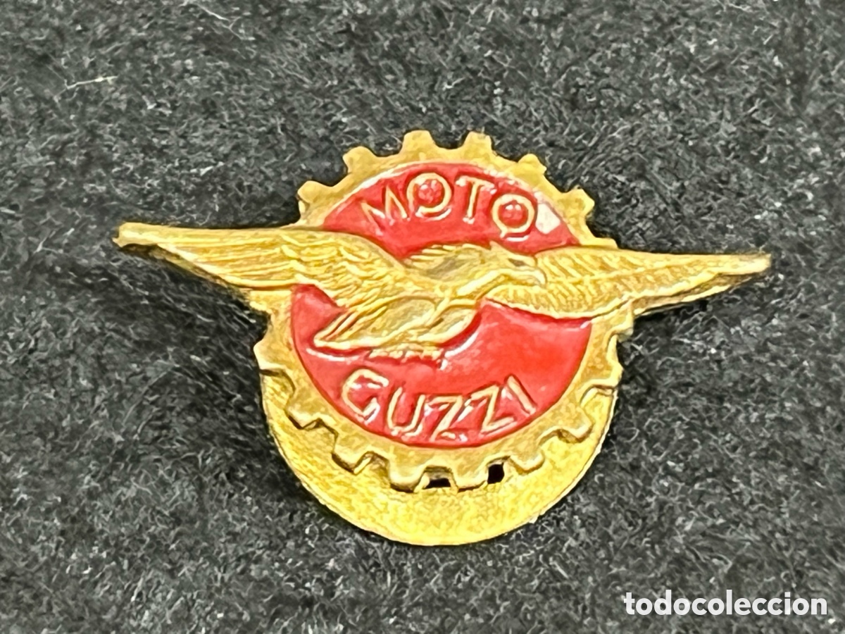Pins de colecci&oacute;n: MOTO GUZZI INSIGNIA SOLAPA OJAL PIN MOTOCICLETAS.