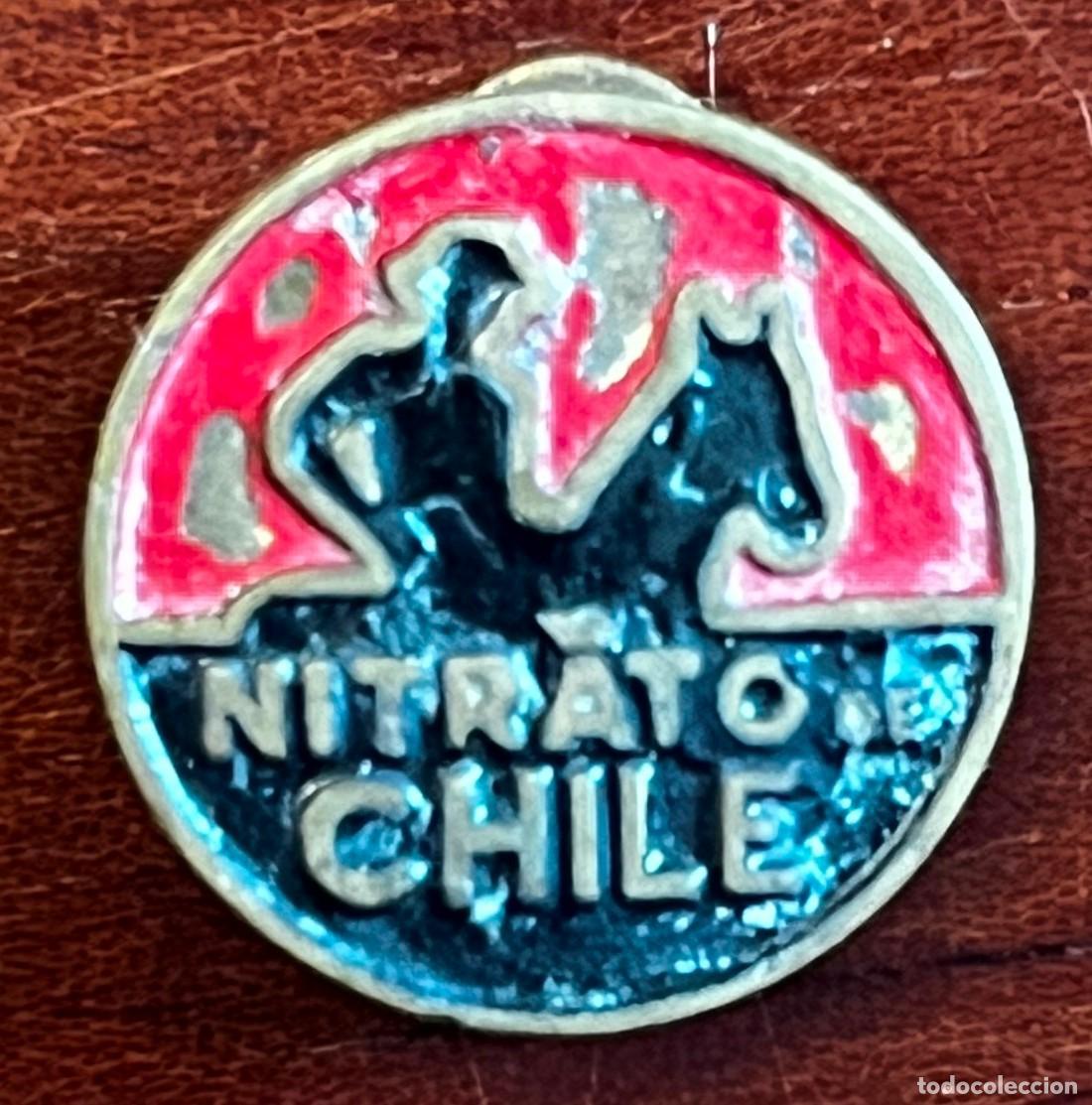 Pins de colecci&oacute;n: ANTIGUA INSIGNIA, PIN DE SOLAPA DE NITRATO DE CHILE
